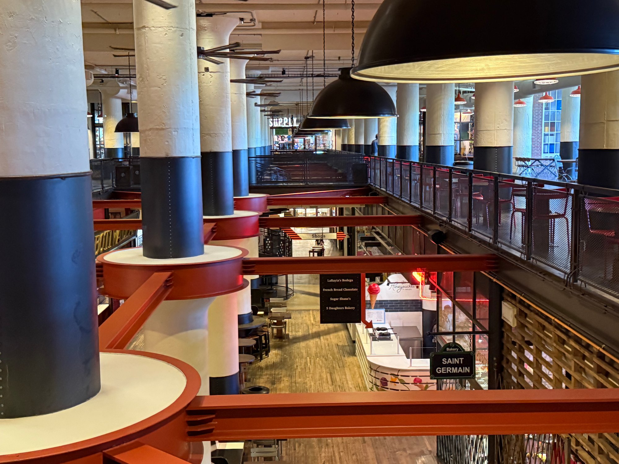 overlooking 1st floor